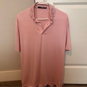 RLX Ralph Lauren Pink golf polo, size medium